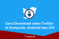 Cara download video Twitter