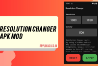 Resolution Changer Apk Mod